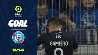 Goal K&eacute;vin GAMEIRO (17' - RCSA) AC AJACCIO - RC STRASBOURG ALSACE (4-2) 22/23