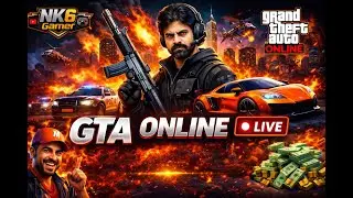 GTA Online Telugu Live Stream | NK6Gamer - Manalni Yevadra Apydhi