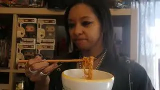 Taste Test - Hot & Spicy Fire Wok Noodles with S&B La-Yu Chili Oil
