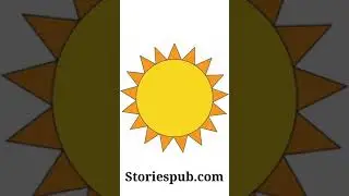 Draw Sun in simple steps #shorts #youtube #viral