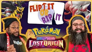 Watch Us Rip Pok&eacute;mon Cards - Lost Origin Pack Challenge |  Flip it or Rip it #pokemontcg