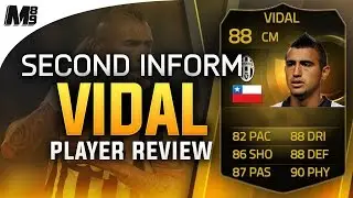 FIFA 15 SIF VIDAL REVIEW (88) FIFA 15 Ultimate Team Player Review + In Game Stats