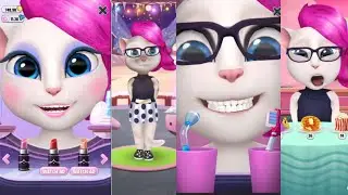 MY TALKING ANGELA AGREED EAT DANCE ANGELA AND SLEEP #angela #viralvideo 