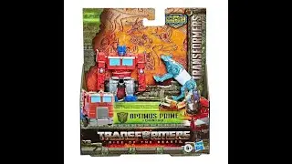 Toys Transformers Rise Of The Beasts Beast Alliance Optimus prime And Chainclaw