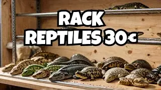 TUTO FABRIQUER UN RACK REPTILES POUR 30€