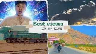 Unexpected Train Start | Punchlin Road Sunset & Kalabagh Road Journey | Pakistan Vlog |