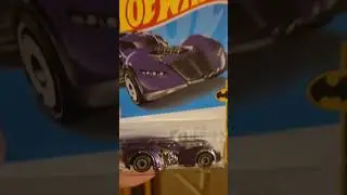 Hotwheels Batman Asylum Purple Batmobile