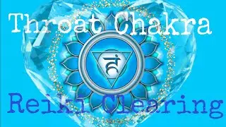 #Reiki! Throat Chakra healing and protecting with blue lace agate