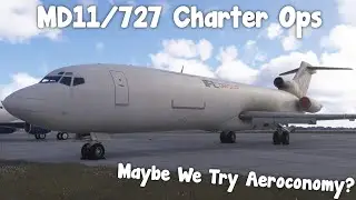 MSFS24 - Taking a look at Aeroconomy and A Pilots Life - Scuffed B727 Charter Ops - BeyondATC