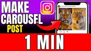 How To Make Carousel Post On Instagram 2026 (Very Easy)