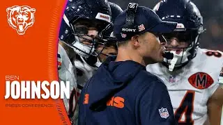 Ben Johnson reflects on Week 6 win, gives injury updates | Chicago Bears