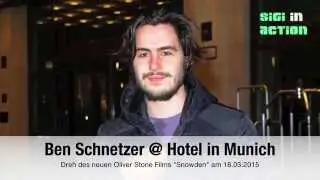 US-Schauspieler Ben Schnetzer in M&uuml;nchen