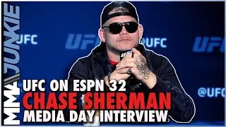 Chase Sherman details $5,000 fine from NSAC for drug test | #UFCVegas46 media day