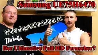 Samsung UE75H6470 Eine Gigantische Glotze [DickerYoshi/4K/2016]