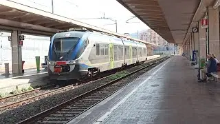 Minuetto Elettrico 051 in arrivo a Palermo Centrale da Caltanissetta Xirbi!