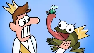 Royal Rescue Quest: A Hilarious Wedding Proposal Mishap - New Cartoon Box 2023 Compilation