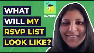 What Will my RSVP List for my Virtual Event Look Like on Paybee? PayBee Demo Q&A