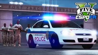 GTA 5 - LSPDFR Ep244 - Military Police Arrests Biker Gang!!