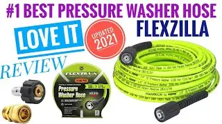 FLEXZILLA PRESSURE WASHER HOSE Detailed Review BEST HOSE EVER I LOVE IT!!! UPDATE 2021