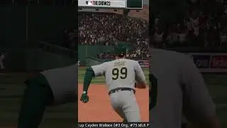 glove assisted home run #baseball #gaming #lucky