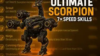 What Happens When You Add ALL Speed Skills to the UE Scorpion | War robots [WR] 