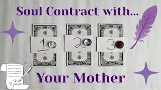 What is your SOUL CONTRACT with your mother? 🌹 Pick-A-Card Tarot Reading