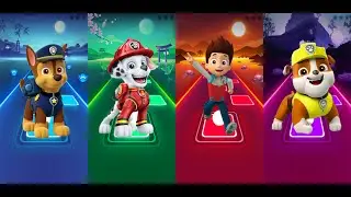 Paw Patrol & Lightning McQueen in Italian Brainrot | Tiles Hop Chaos Compilation 🎮🚗🐶
