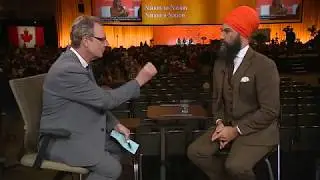 Pierre Donais re&ccedil;oit Jagmeet Singh  - Congr&egrave;s du NPD 2018