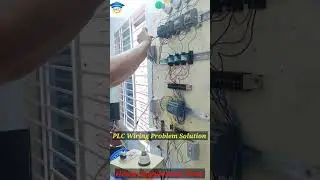 PLC Wiring Problem Solution #electrical #plc #shorts #viralvideo #reels