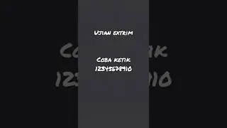 ujian extrim