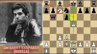 GARRY KASPAROV'S SHORTEST CHESS GAME | Kasparov vs West, Telex (1977) | SKYEchess