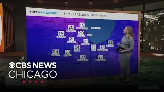 Chicago weather: Partly cloudy, not as cold Friday
