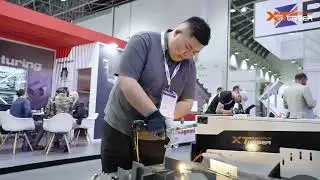 XT LASER Booth Busy at STEELFAB 2026 | Live Exhibition in UAE