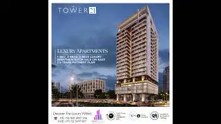 TOWER-21 In Lahore II Luxury Apartments in Gulberg