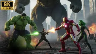 King Kong Compilation: When Nature Battles Science | Epic Showdown with Hulk, Iron Man & Joker