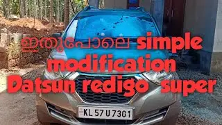 Datsun redigo modified  new car simple modification