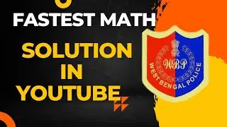 WB LADY CONSTABLE 2018 PRELIMS QUESTION PAPER SOLUTION// in west Bengal // wbp kp ssc gd