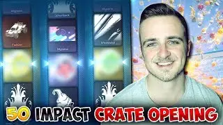 This is why people watch my crate openings... | Opening 50 IMPACT crates in Rocket League