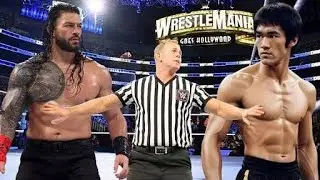 😱UNEXPECTED MATCH🔥 BRUCE LEE VS ROMAN REIGNS | WWE2K24