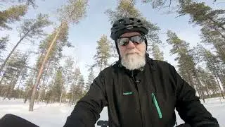 Maastopyöräilyä Limingan meriladulla ja talvipyöräilyreitillä