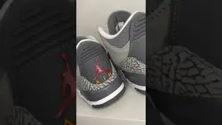 Air Jordan 3 Cool Grey Unboxing #shorts