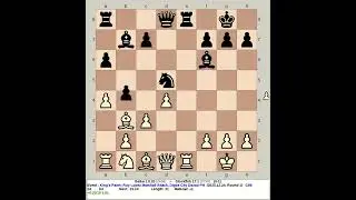 Belka 1.8.20 vs Stockfish 17.1 | King's Pawn: Ruy Lopez Marshall Attack #chess