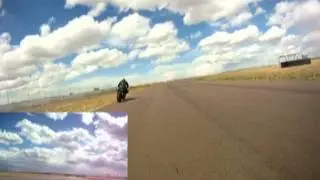 Following two FZ1's around HPR on a ZX12R