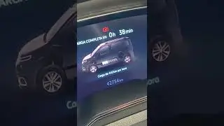 Citro&euml;n eBerlingo charging in SUC Tesla
