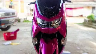 Pasang skotlet pink magenta yamaha nmax full body / vinyl sticker wrap nmax