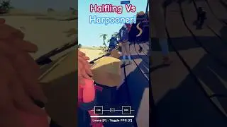 Halfling Vs Harpooner! #shorts #tabs