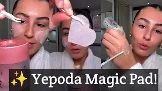 GRWM avec The Porefect Pad de chez Yepoda ✨ | Skincare cor&eacute;enne pour une peau &eacute;clatante 🌸