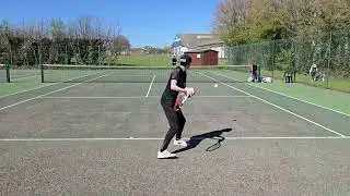 TENNIS footwork is key 🔑 to a good shot #tennisplayer #skills #icon