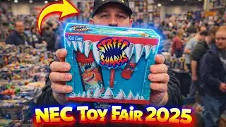 Vintage Toy Hunting In the UKs Biggest Toy Event , Lets Explore The NEC !! 