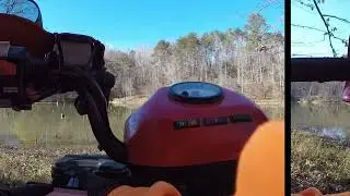 ATV Neck Mount View | WRONG ANGLE | Rural Nomad Living Vlog111923